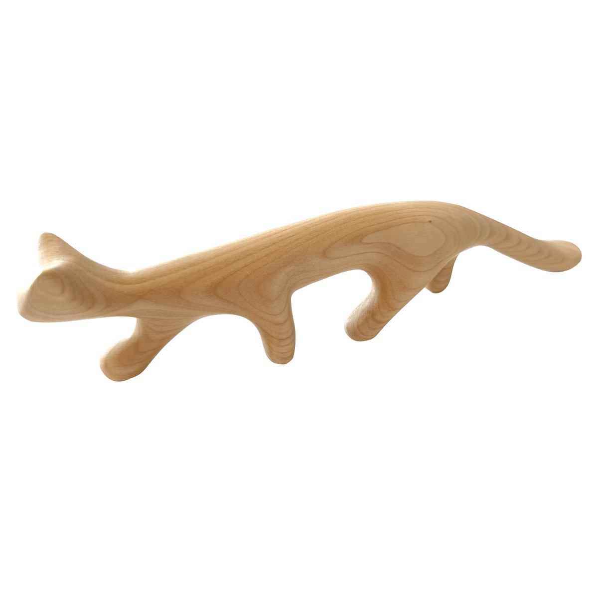 Antonio Vitali Cherry Wood Cat by IC Design (photo 5 of 5)