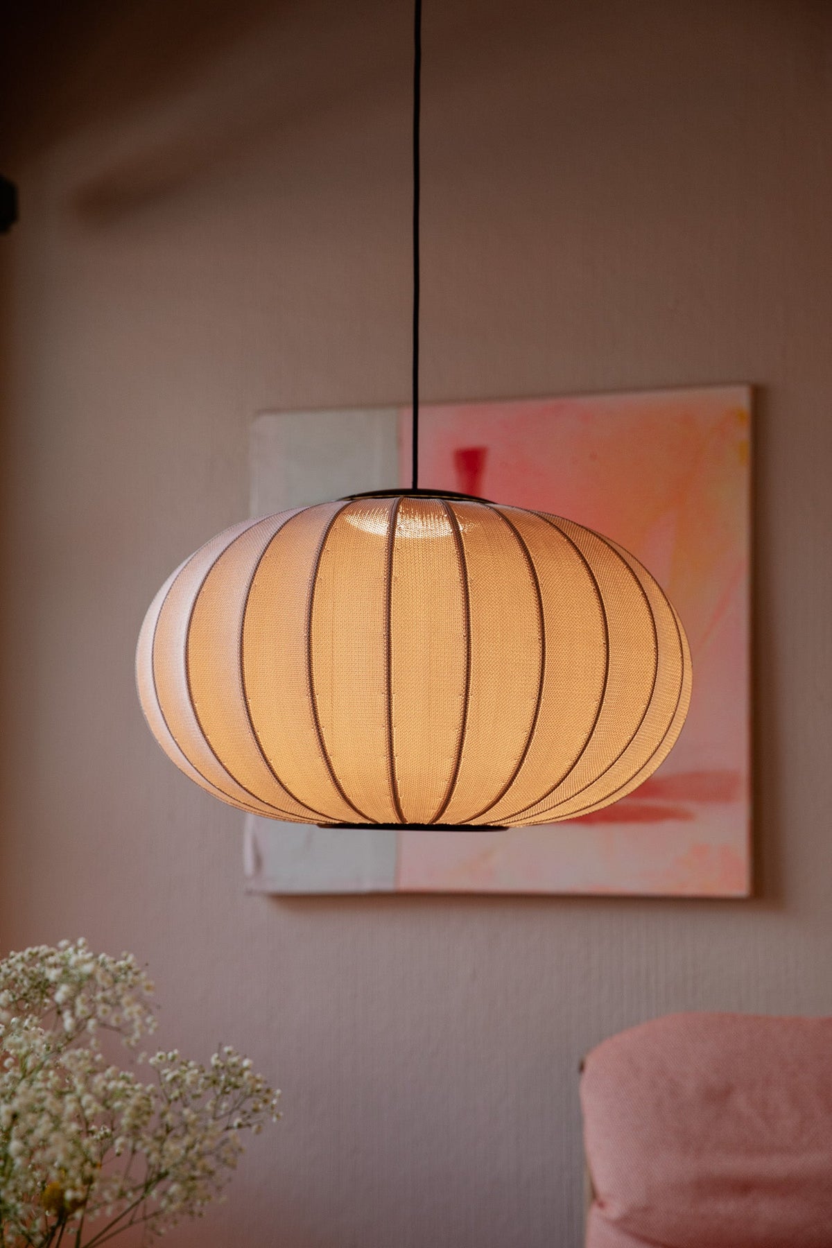 Knit-Wit Oval 57 LED Pendant by Made by Hand, maker photo (photo 26)