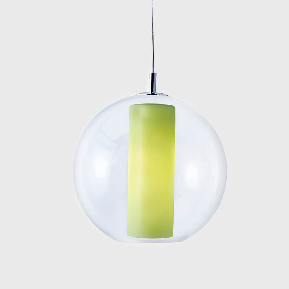 Ilu Murano-style glass pendant light by Viso in a lifestyle setting, view 2