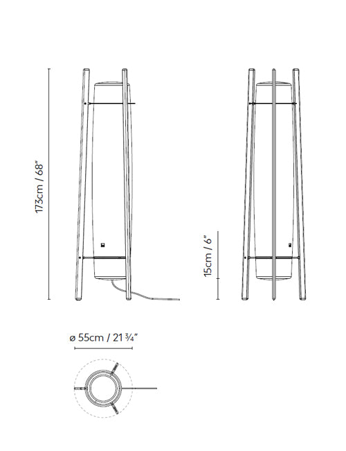 B.lux Inn Side LED dimension drawing
