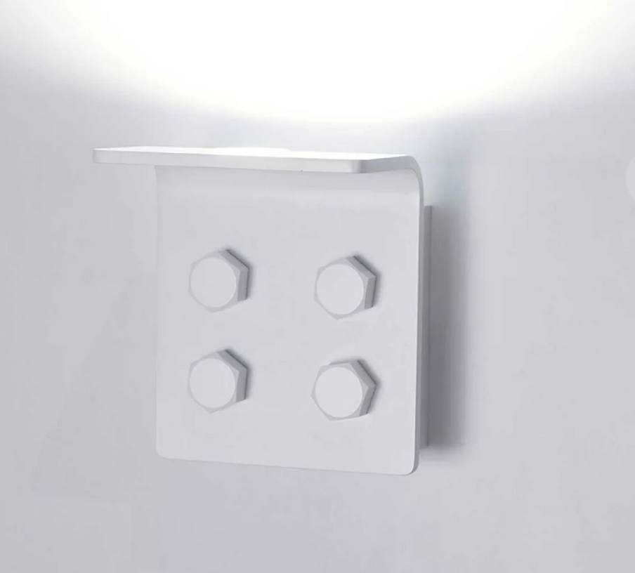 Innermost Bolt WB0783-01 white LED wall lamp with wide 120-degree beam and high CRI lighting
