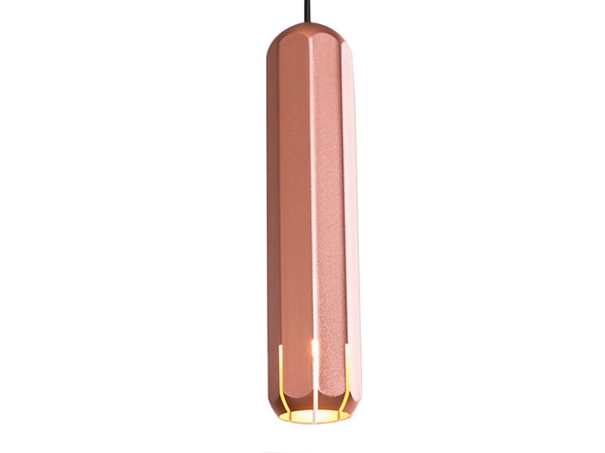 Innermost Copper Brixton copper LED pendant light, dimmable for kitchen island or bar area, industrial modern design. 