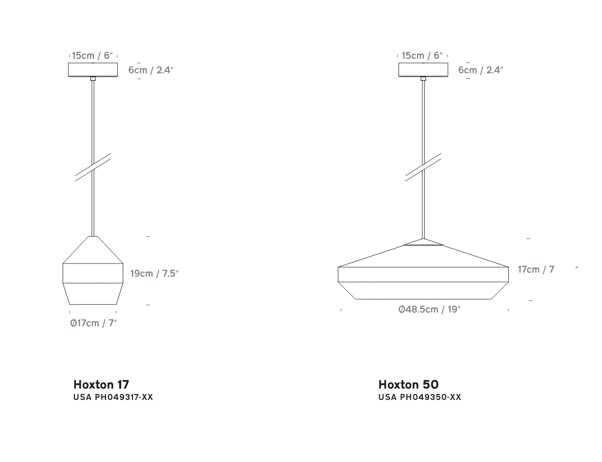 Modern pendant lighting for hotel lobbies and reception areas