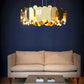 Innermost Panel 115 brass chandelier for luxury residential lighting projects