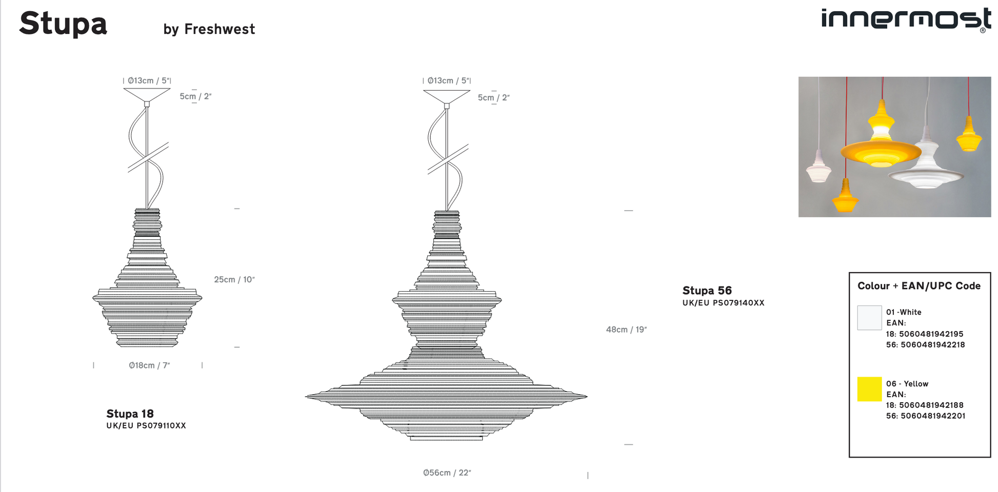 odern E27/E26 compatible Stupa Pendant Light, ideal for LED globe bulbs 2700K to 6000K, offering versatile illumination.