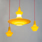 Yellow Stupa Pendant Light from Innermost, ambient resin fixture perfect for creating a cozy atmosphere in any room.
