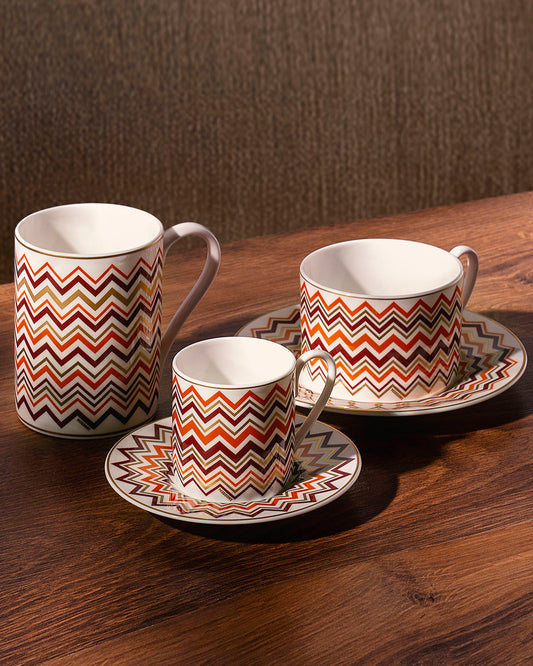 Missoni Home Iconic tea cups & saucers – photo 2