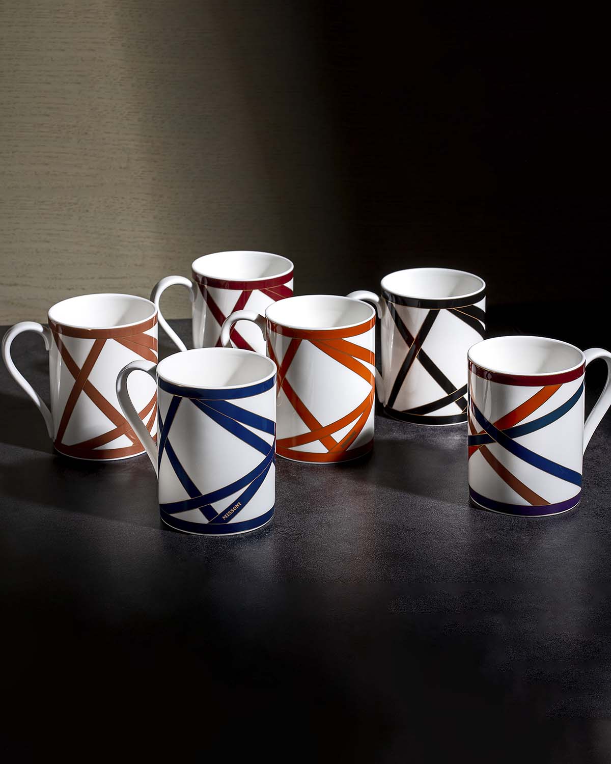 Missoni Home Nastri Black mug – photo 4