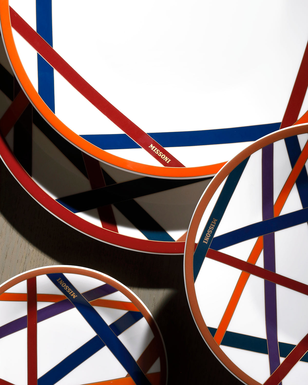 Missoni Home Nastri Multicolor dinner plates – photo 3