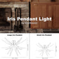 Iris Pendant Light by MacMaster Design England