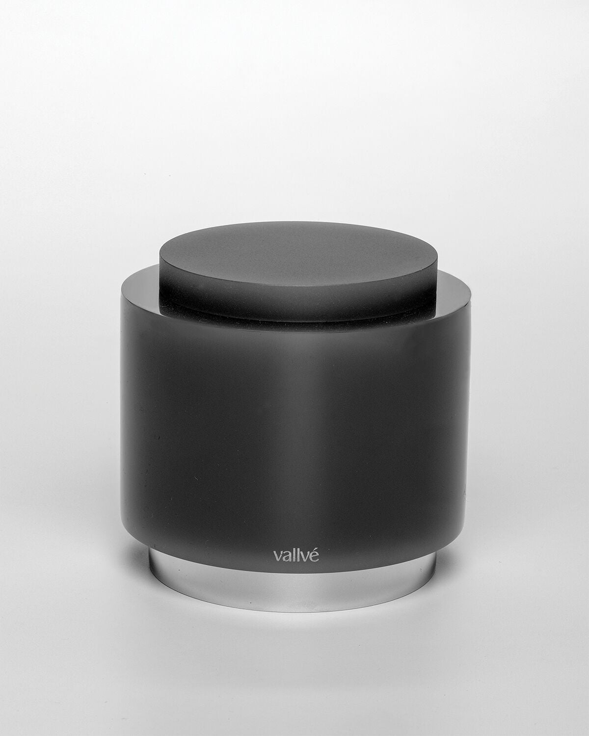 Vallvé Aro cotton holder in Graphite resin – photo 1