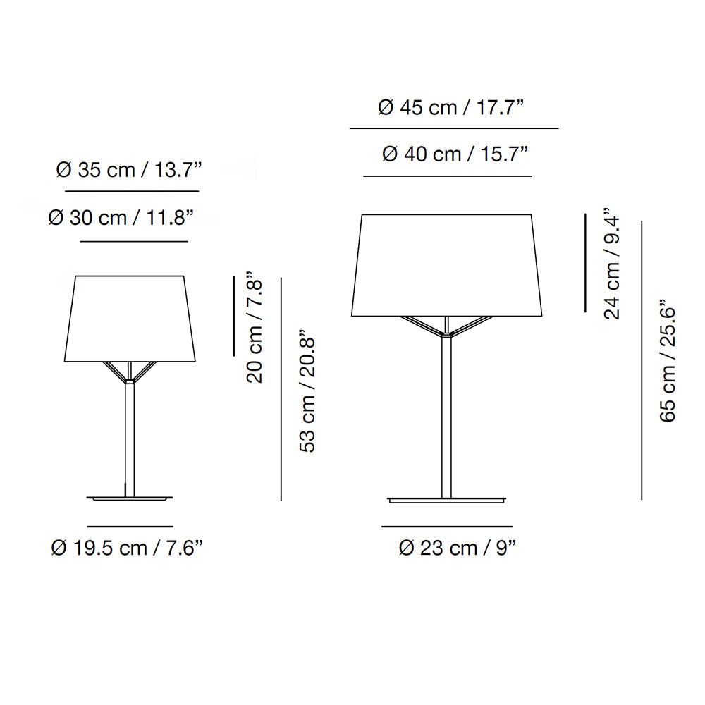 Carpyen Lighting Jerry Table Lamp Small