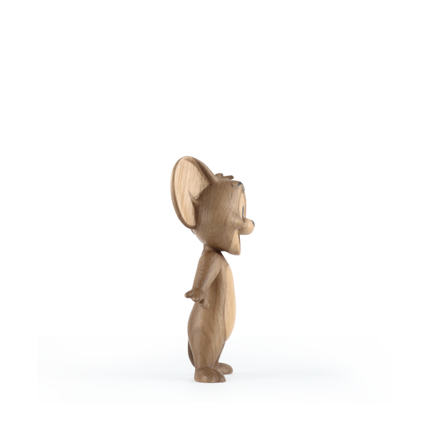 Boyhood Tom & Jerry Jerry wooden figure in oak & smoked oak, Large (image 11)