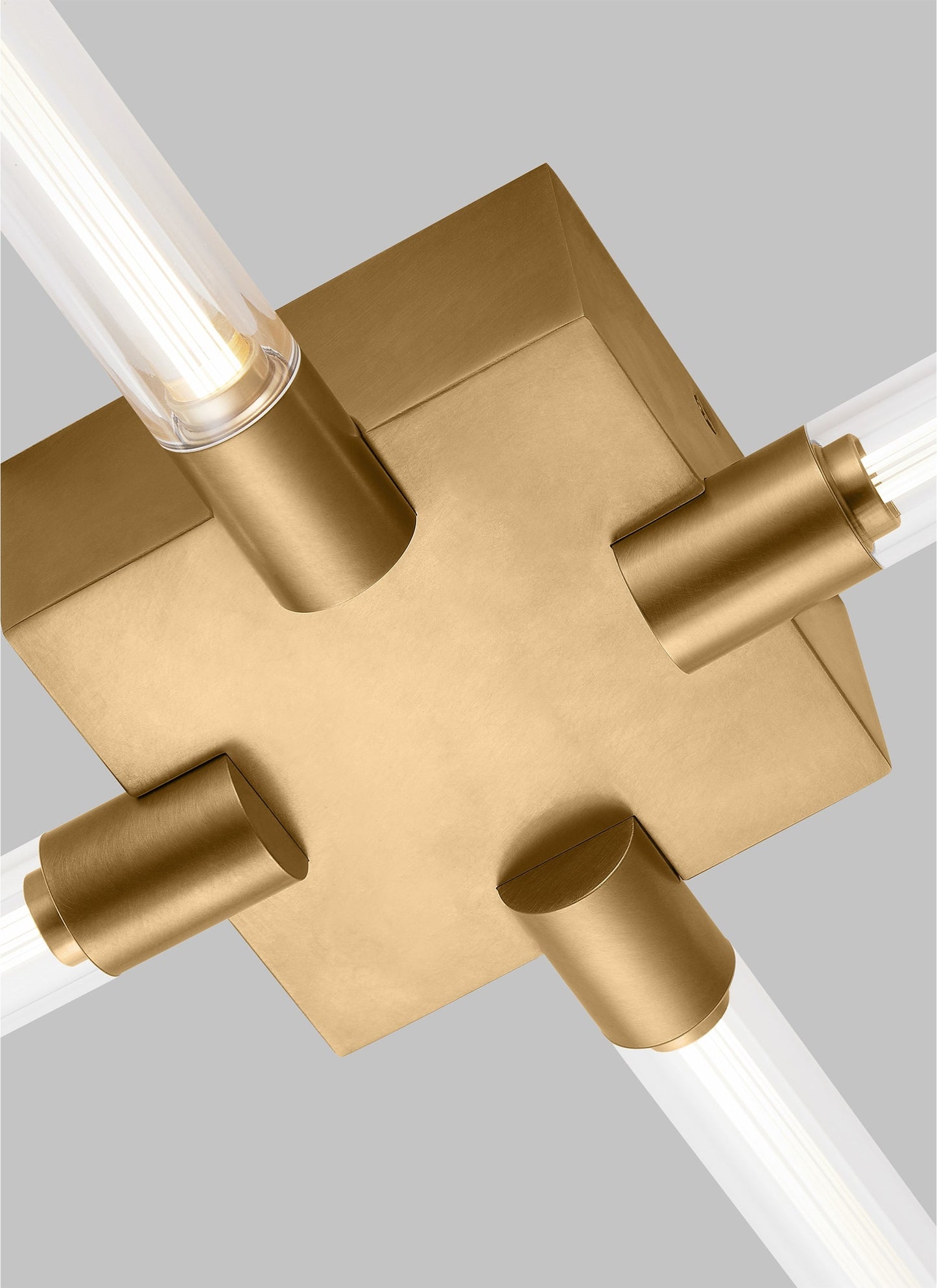 Visual Comfort Phobos 28 Inch Wide Geometric Flush Mount 