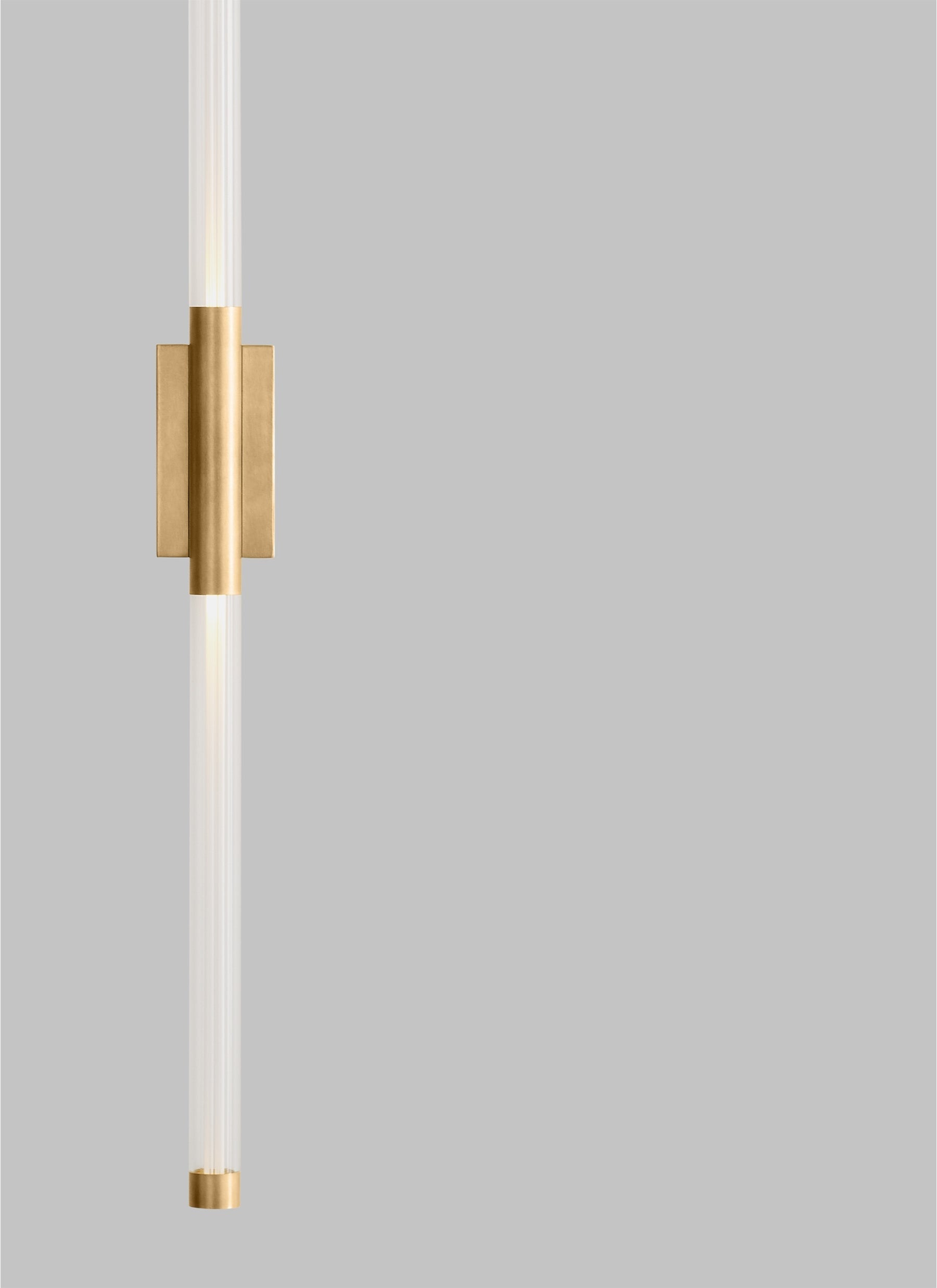 Visual Comfort Phobos 2 Light Wall Sconce 700Wsphb33 Modern Lighting Brass Glass 