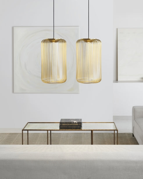 Japanese Pendant Light Kitchen Dining Kai 1 by Visual & Comfort & Co