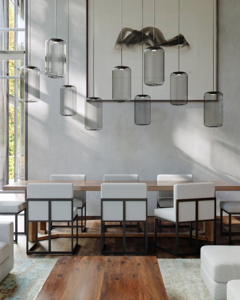 Japanese Pendant Light Kitchen Dining Kai 1 by Visual & Comfort & Co
