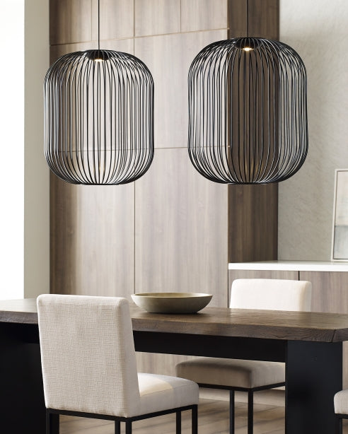 Visual Comfort Kai 2 Lantern Rod Pendant – view 5