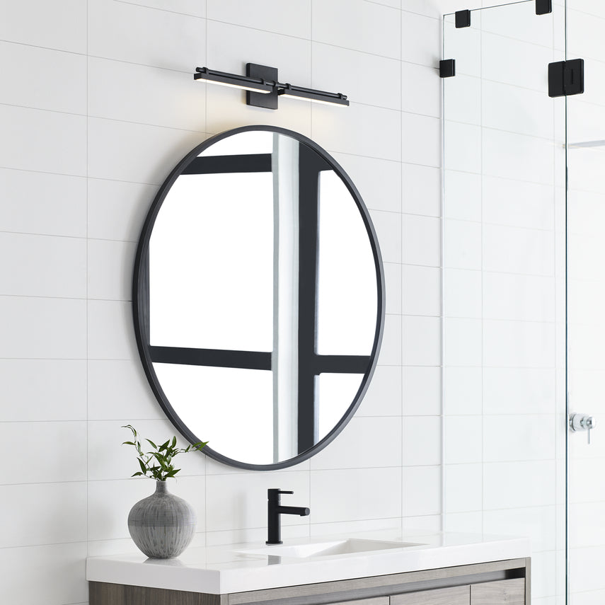 Kal Medium 24In Bathroom Light by Visual & Comfort & Co