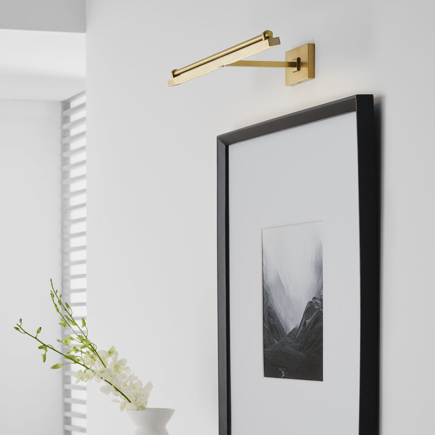 Kal 24In LED Picture Light For Artwork by Visual & Comfort & Co