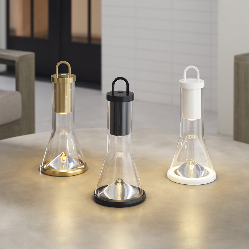 Portable LED Accent Table Lamp Indoor Outdoor Use by Visual & Comfort & Co