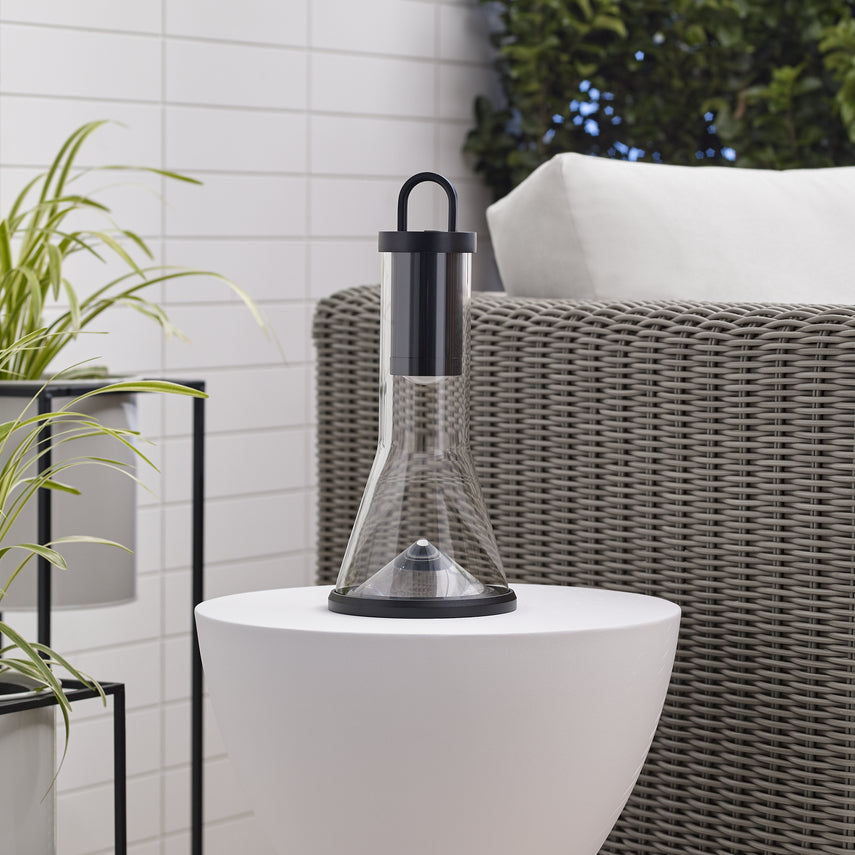 Portable LED Accent Table Lamp Indoor Outdoor Use by Visual & Comfort & Co