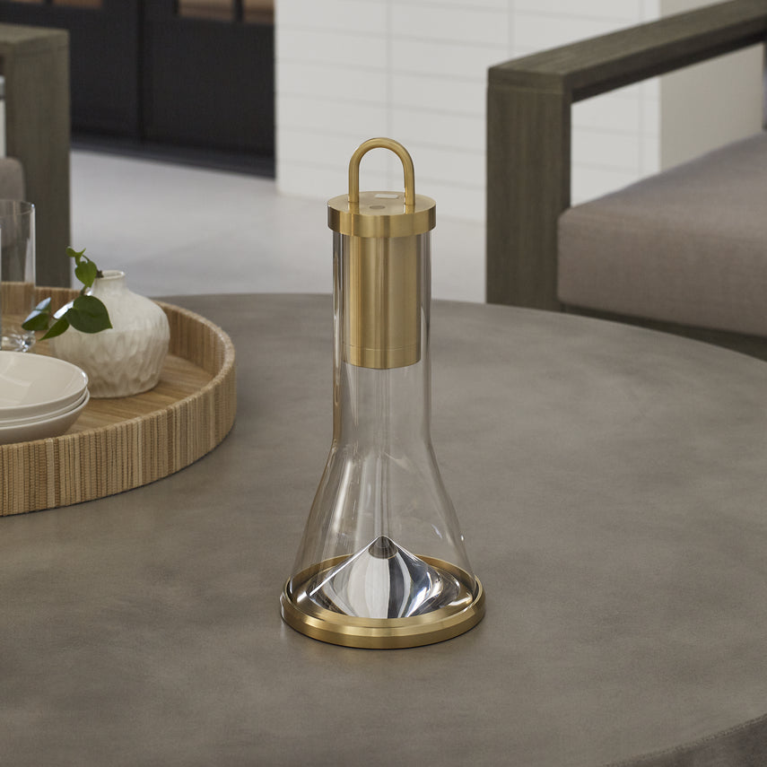 Portable LED Accent Table Lamp Indoor Outdoor Use by Visual & Comfort & Co