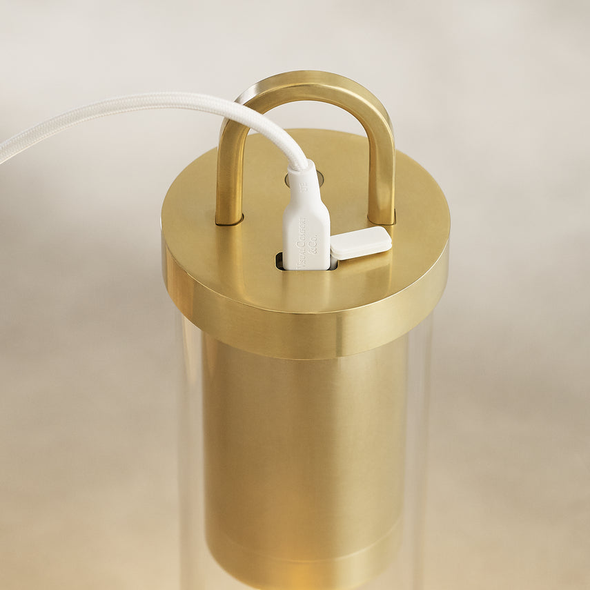 Portable LED Accent Table Lamp Indoor Outdoor Use by Visual & Comfort & Co