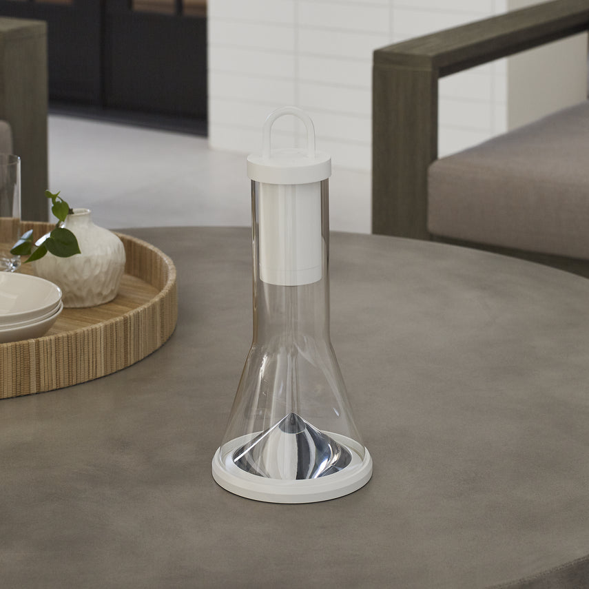 Portable LED Accent Table Lamp Indoor Outdoor Use by Visual & Comfort & Co