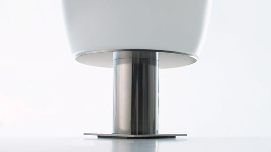 Kanpazar opal white outdoor lamp by Jon Santacoloma