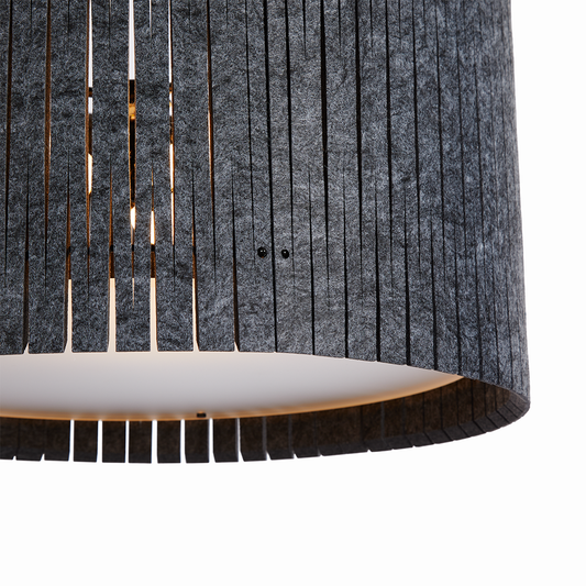 Kerflights Custom Felt Drum Pendant By Graypants