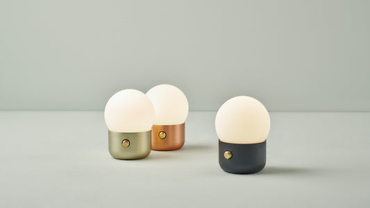 Kup Camp portable lamp by Tim Brauns