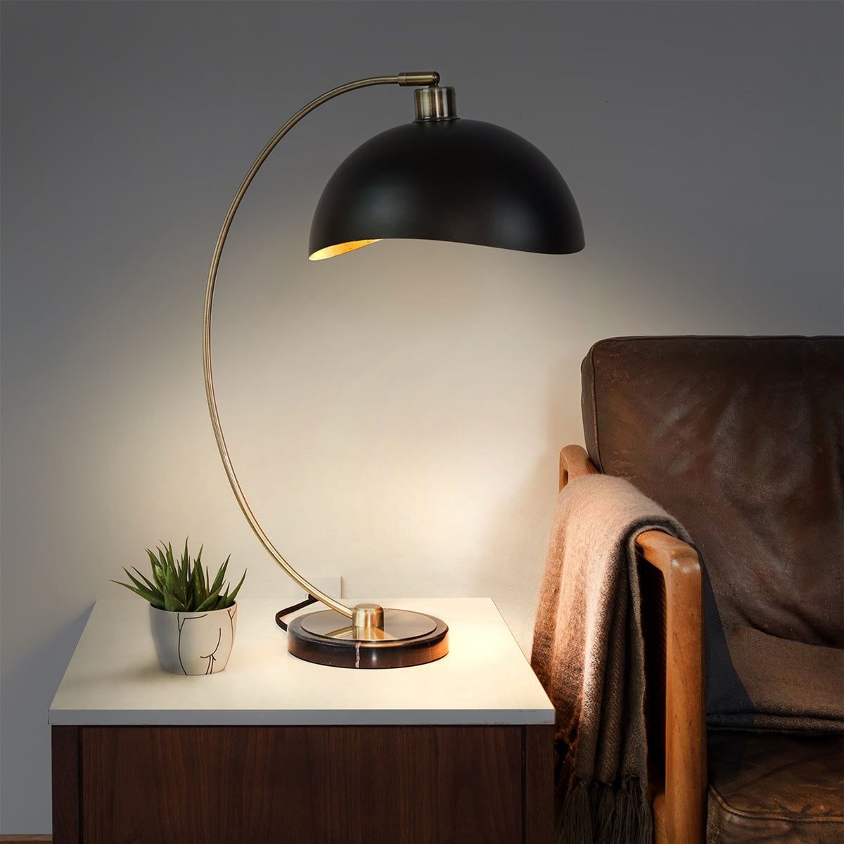 Luna Bella Table Lamp by Nova of California – view 3