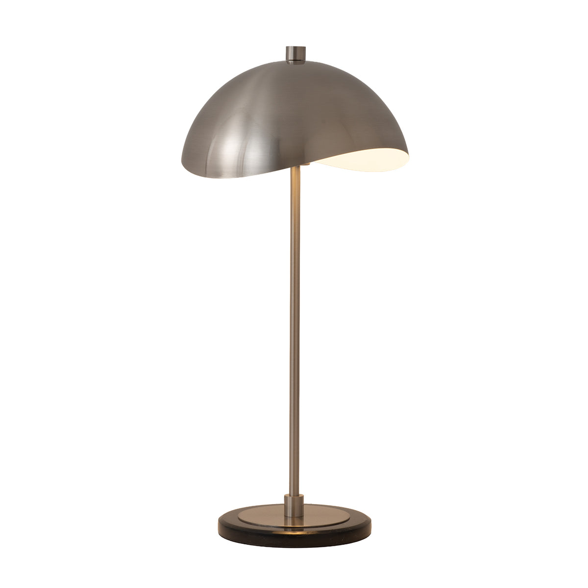 Luna Bella Slimline Table Lamp, Black Marble Base by Nova of California, Default – view 2