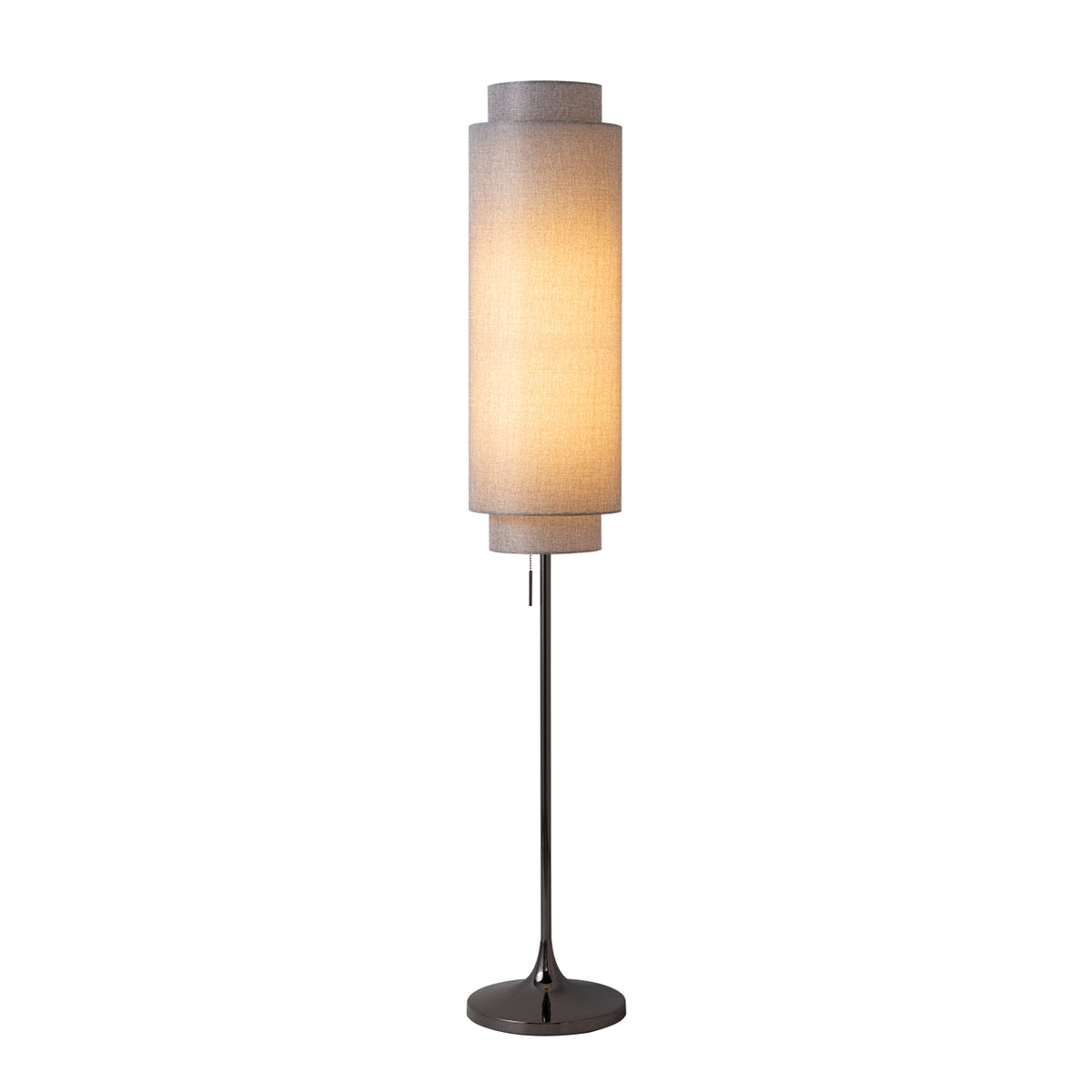 Lollipop Floor Lamp by Nova of California, Gray – view 2