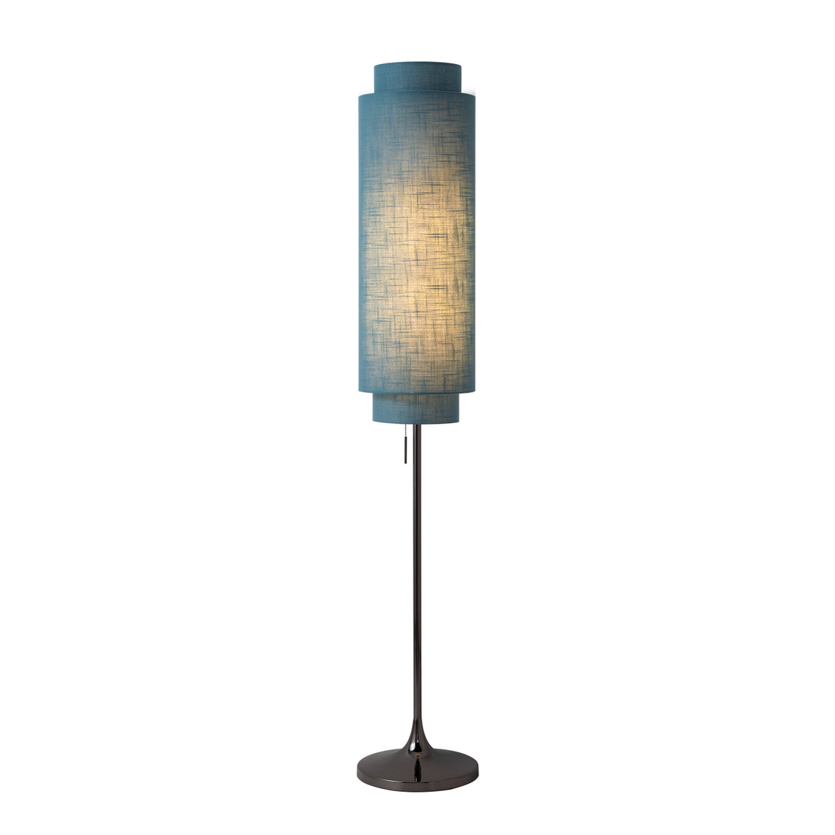 Lollipop Floor Lamp by Nova of California, Turquoise – view 1