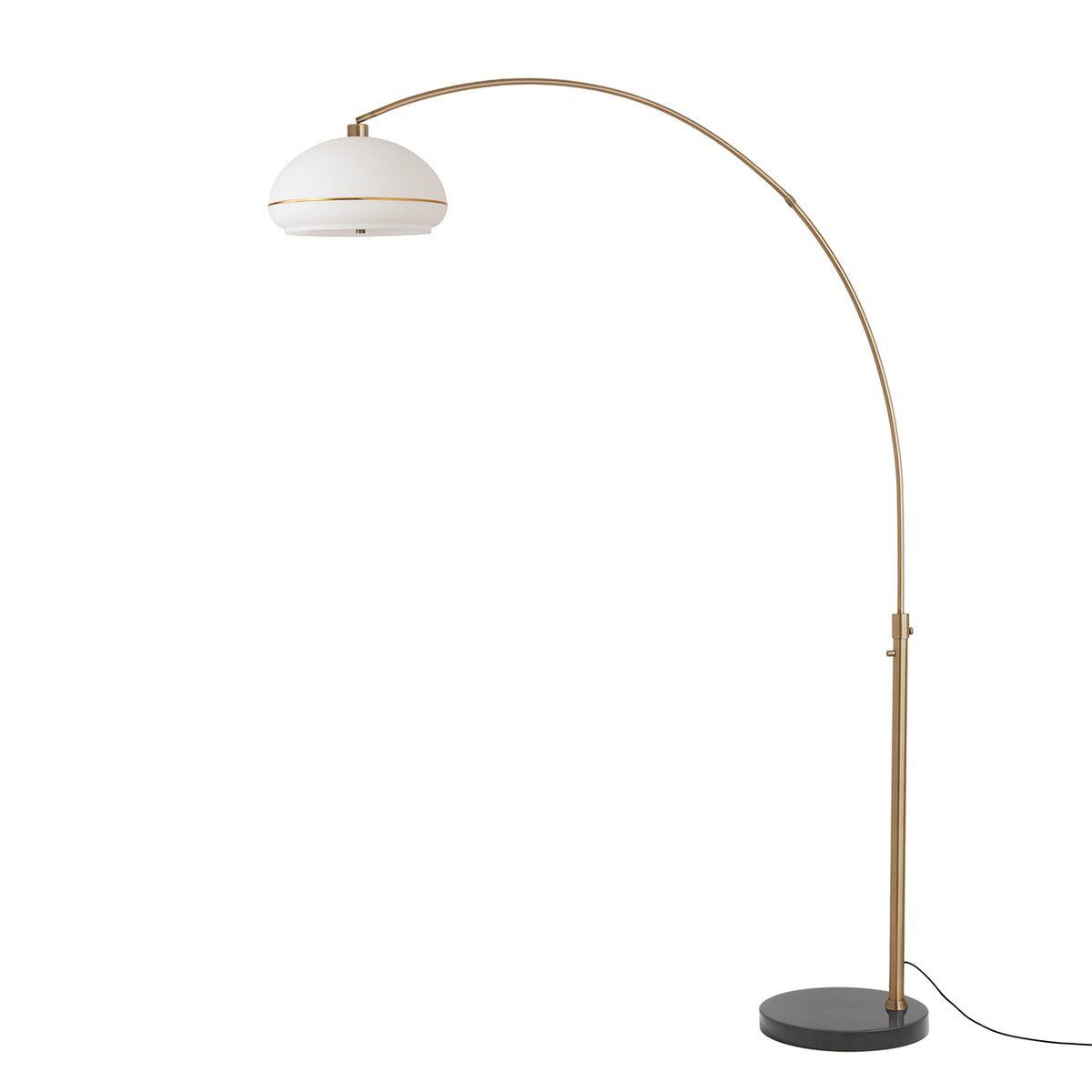 Simple Morelli 85" 1-Light Arc Lamp by Nova of California – view 3