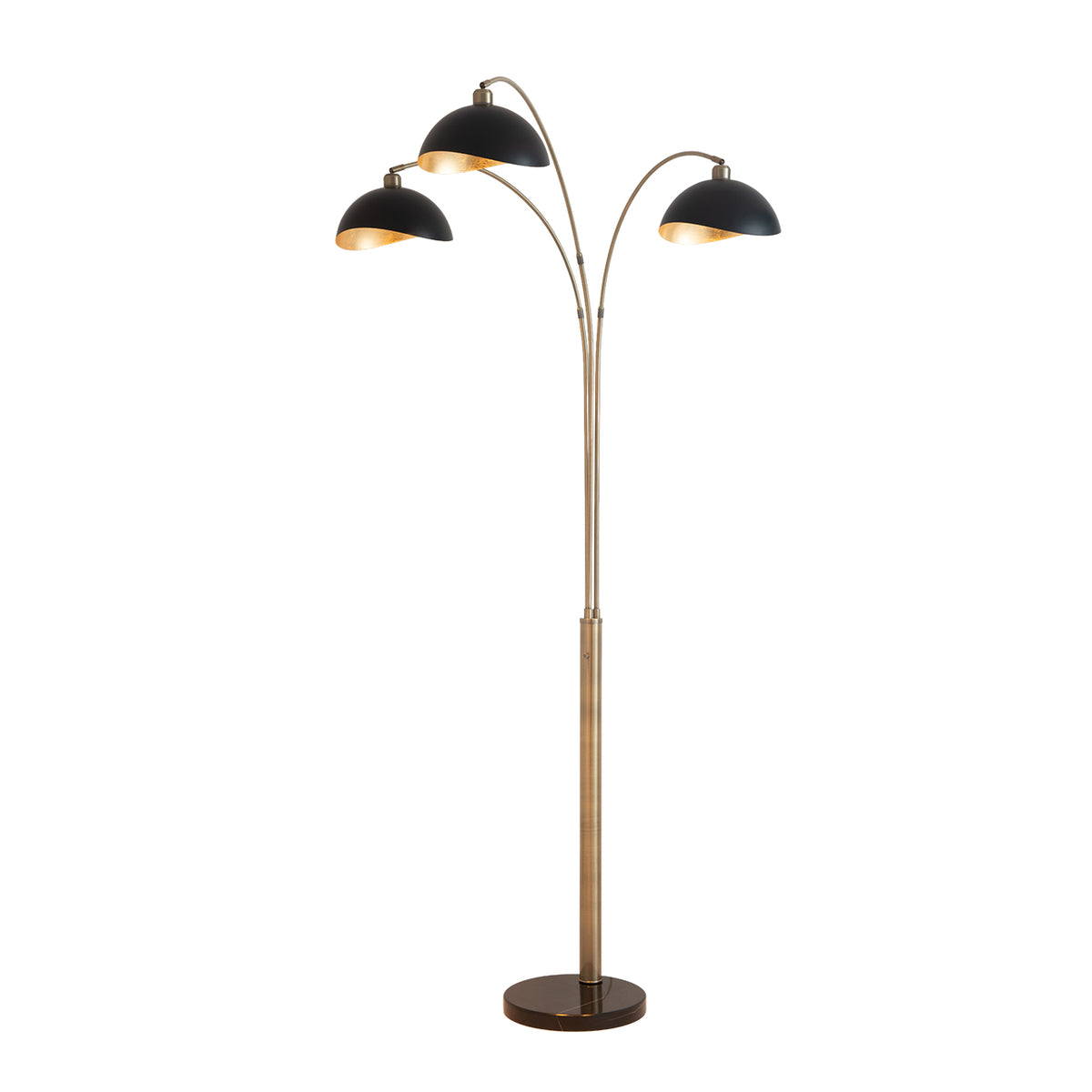 Luna Bella 3-Light Arc Floor Lamp by Nova of California, Default – view 2