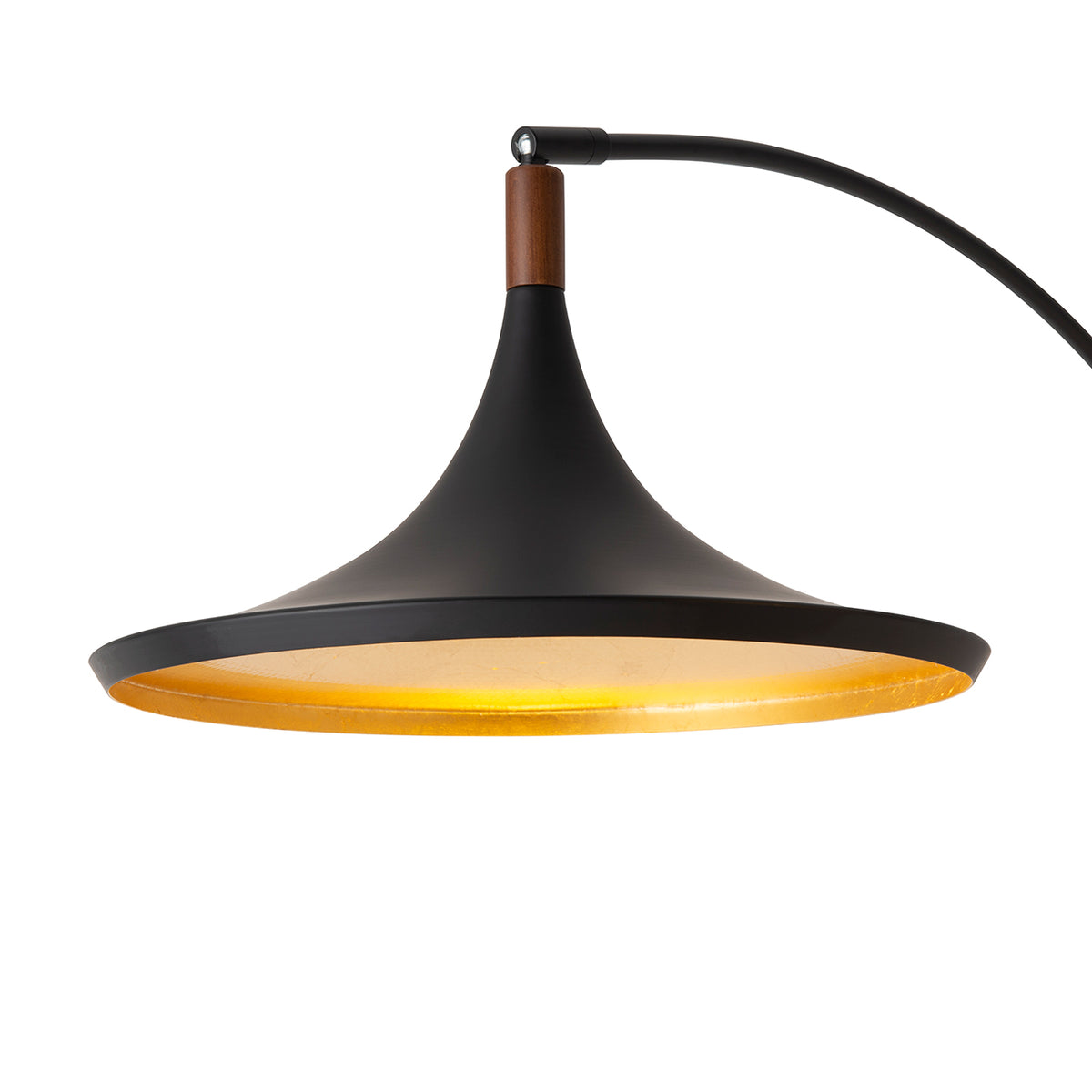 Lodi 1-Light Arc Floor Lamp by Nova of California – view 4