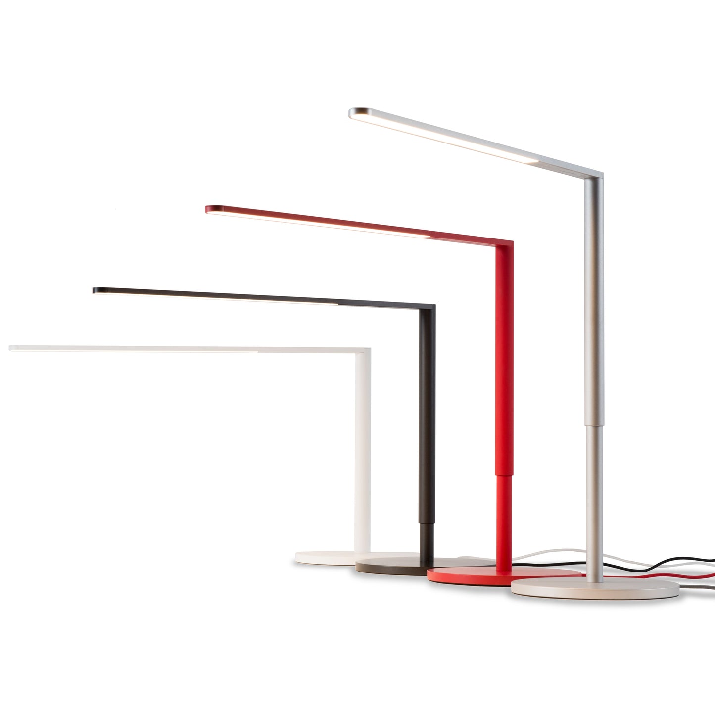 Lady7 Desk Lamp Matte White L7 Mwt Dsk by Koncept Inc