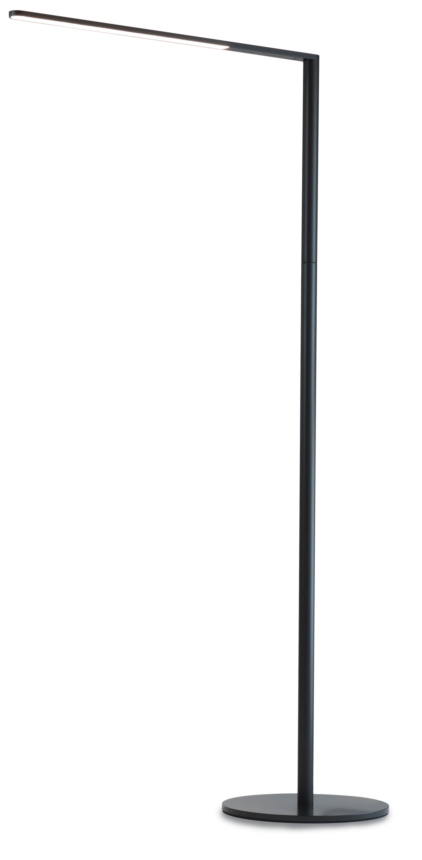 Lady7 Floor Lamp Metallic Black L7 Mbk Flr by Koncept Inc