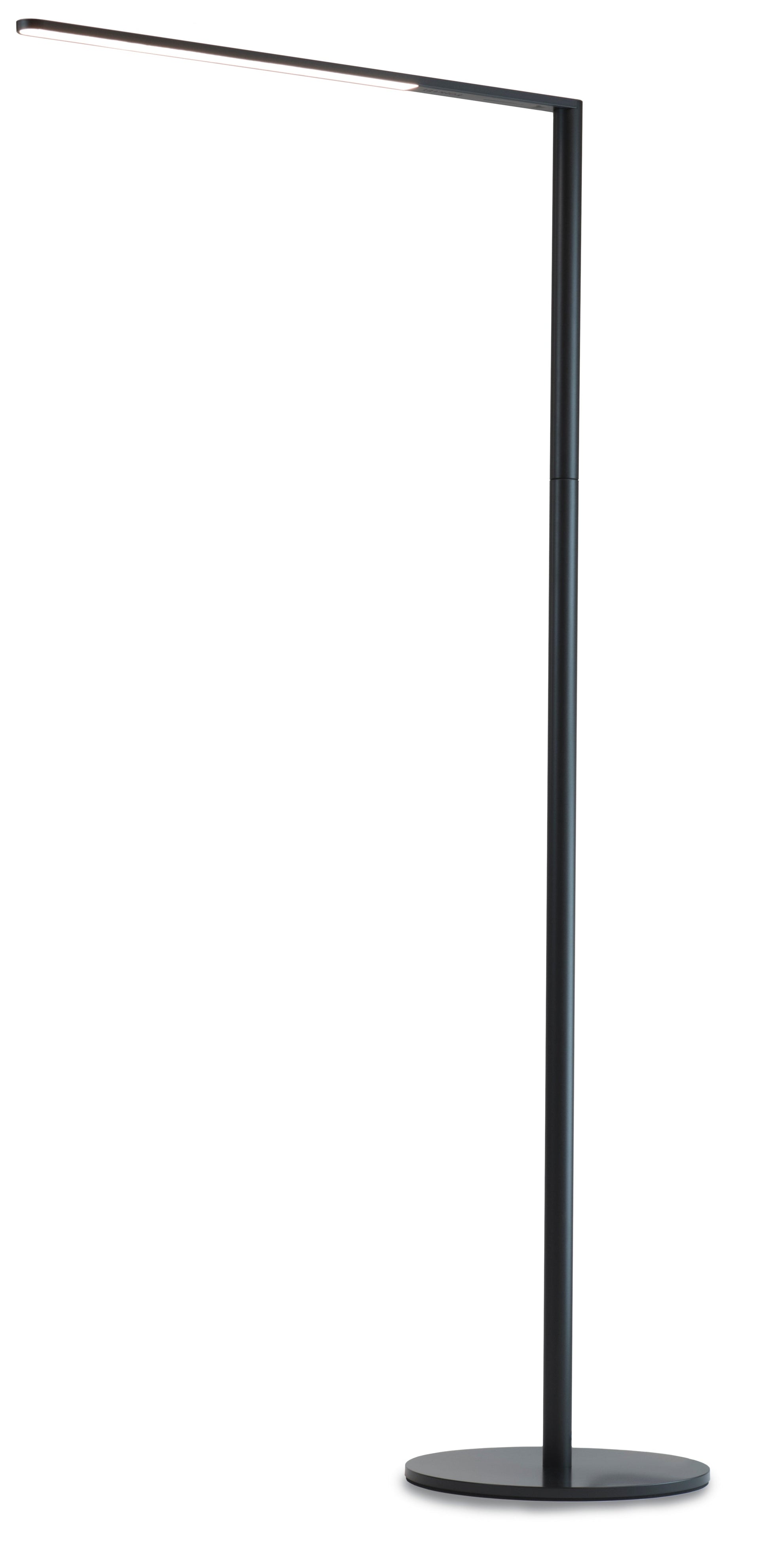 Lady7 Floor Lamp Metallic Black L7 Mbk Flr by Koncept Inc