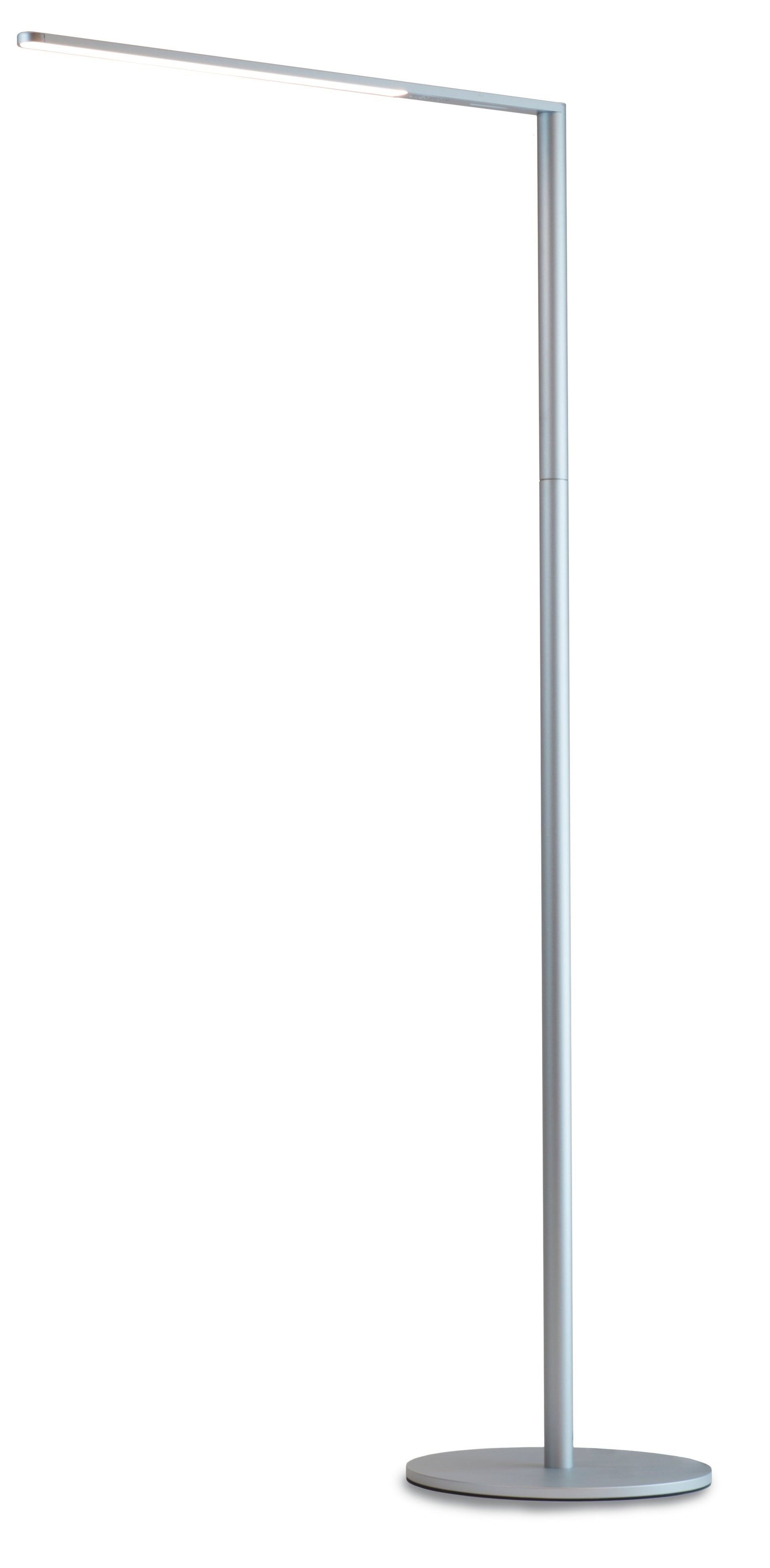 Lady7 Floor Lamp Silver L7 Sil Flr by Koncept Inc