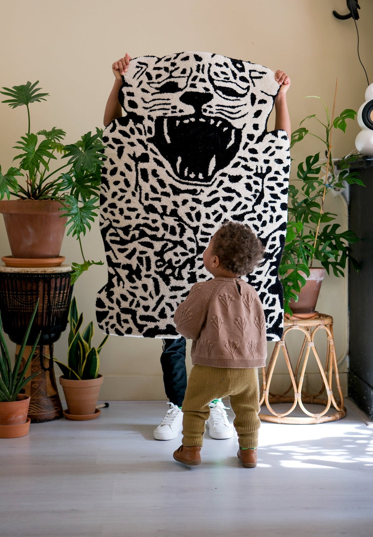 EO Play Leopard Rug – styled in a room (photo 3 of 6)