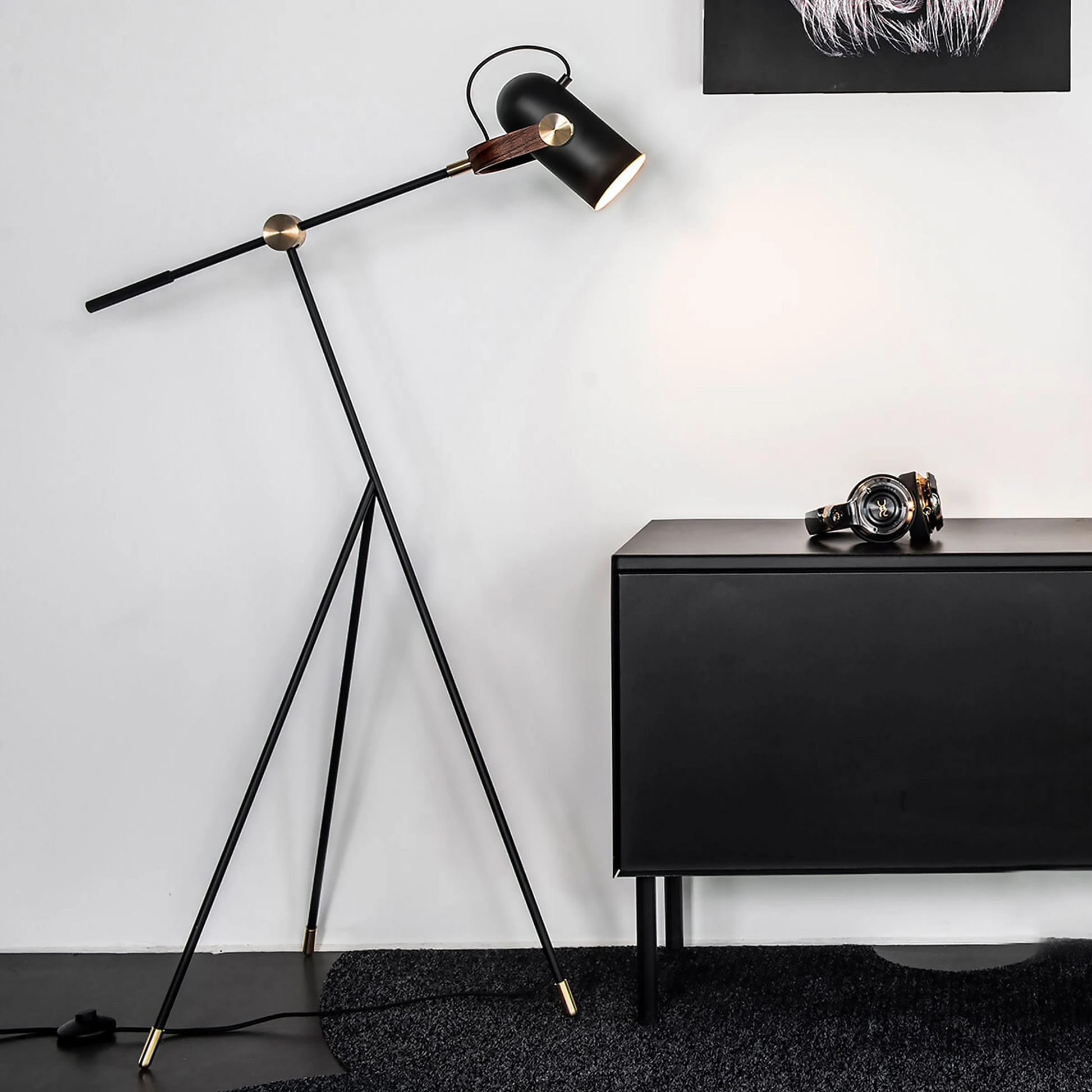 Carronade Floor Lamp Low - LE KLINT