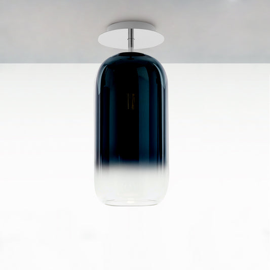 Artemide Gople Ceiling Chrome/Sapphire 1413058A