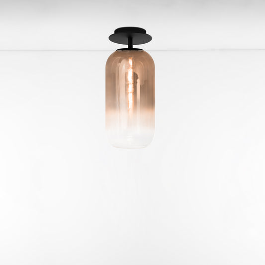 Artemide Gople Mini Ceiling Black/Copper 1414348A