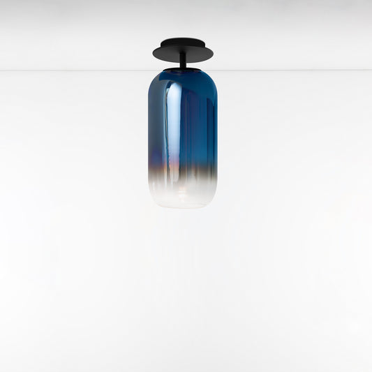 Artemide Gople Ceiling Black/Sapphire 1413358A