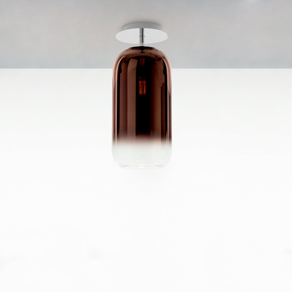 Artemide Gople Mini Ceiling Chrome/Copper 1414048A