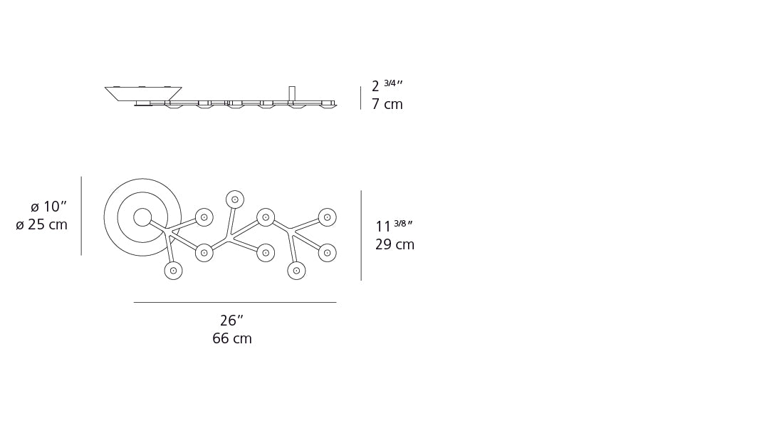 Artemide Led Net 66 Ceiling Linear LED 1590058A